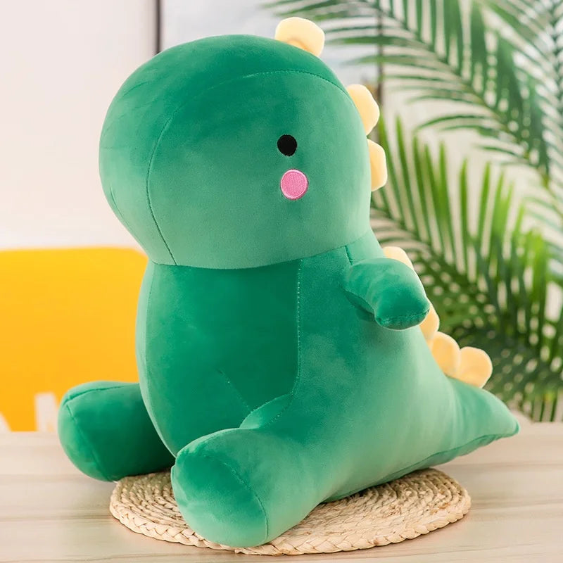 Peluche dino vert