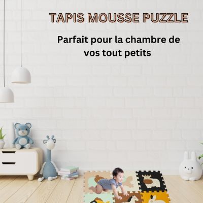 tapis mousse puzzle