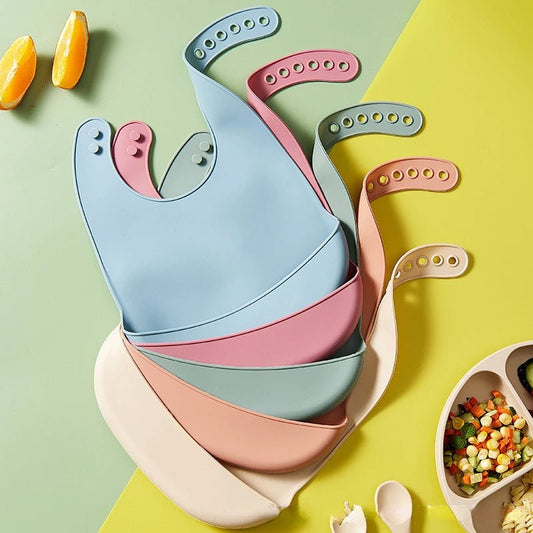 Bavoir en silicone | CleanEat™ - Bebe Joy Shop