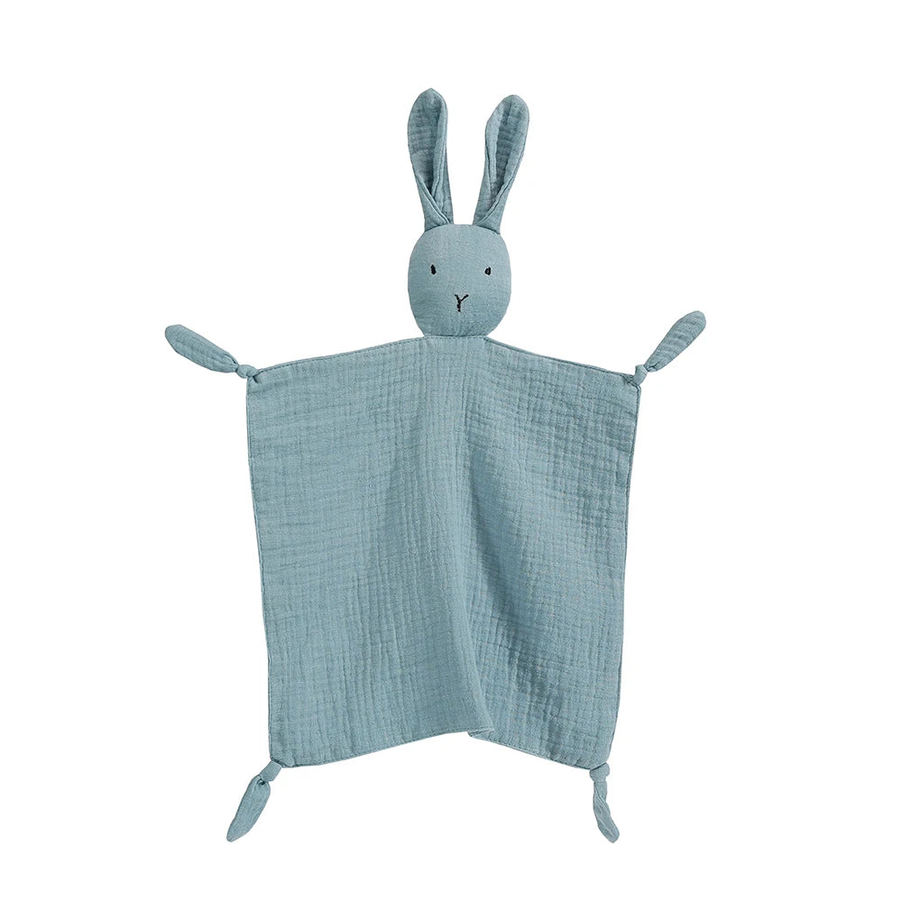 doudou lapin bleu