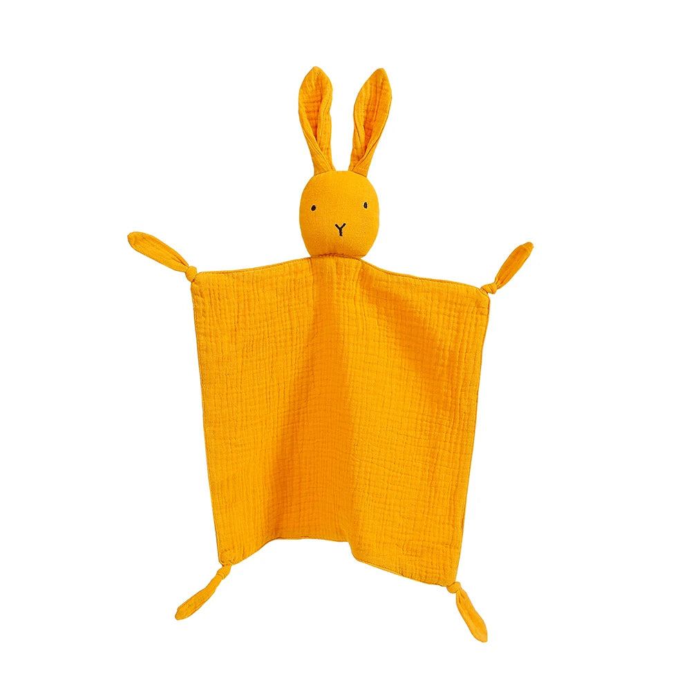 doudou lapin jaune